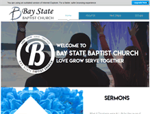 Tablet Screenshot of baystatebc.org